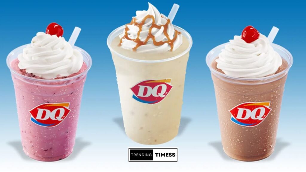 In United States there are so many popular food chains and one of them is Dairy queen which is one of the cheapest milkshake place to offer.
