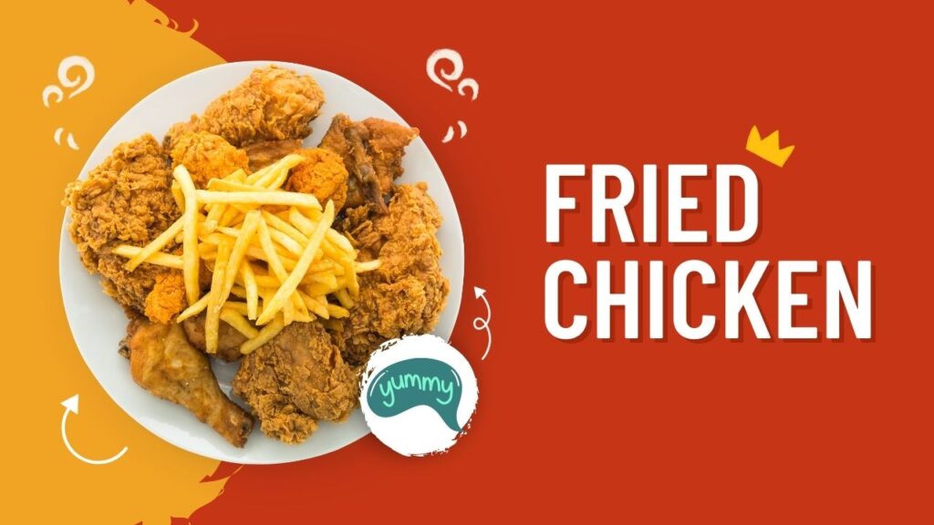 Fried chicken is one of the best fast food which is consumed globally because of its great taste and tango flavour.