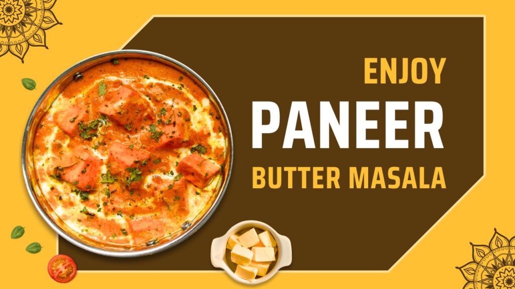 Indian Cuisine is also popular worldwide and especially in United States, so one of the Indian Dish Paneer Butter masala also 