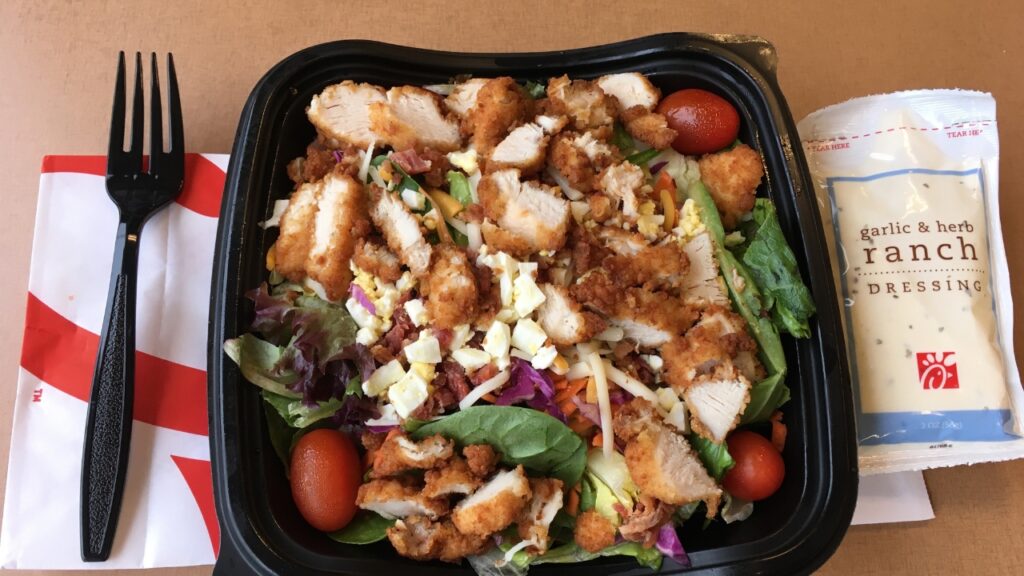 Chick-fil-A Salad Options: Healthiest Choices for You - Cobb Salad