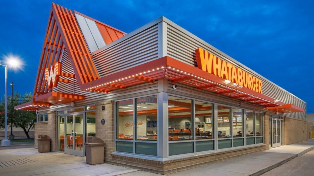 Delicious Whataburger meal with fries and a soda - the perfect American fast food treat!"